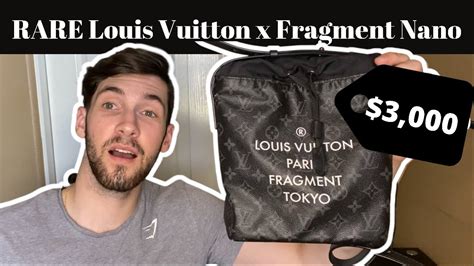 Louis Vuitton x Fragment Nano Bag Review & Unboxing 